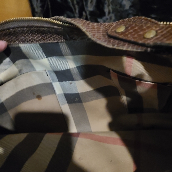 Vintage Burberry animal skin purse - Picture 4 of 5